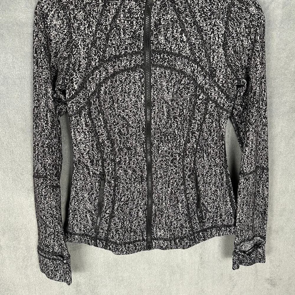 Lululemon Define Jacket Womens 6 Black Full Zip Sweatshirt Activewear Athletic - Picture 3 of 11
